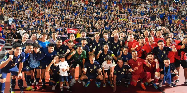 ทีมชาติไทย ทำได้ เอาชนะ เติร์กเมนิสถาน 2-1 เข้ารอบ เอเชียนคัพ 2027