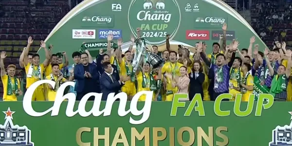 บุรีรัมย์ เฉือน เมืองทอง 3-2 คว้าแชมป ไทยเอฟเอ คัพ 2024-25